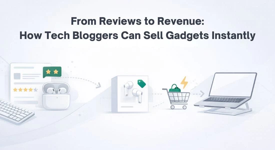 How to Sell Gadgets Online Directly from Blogs