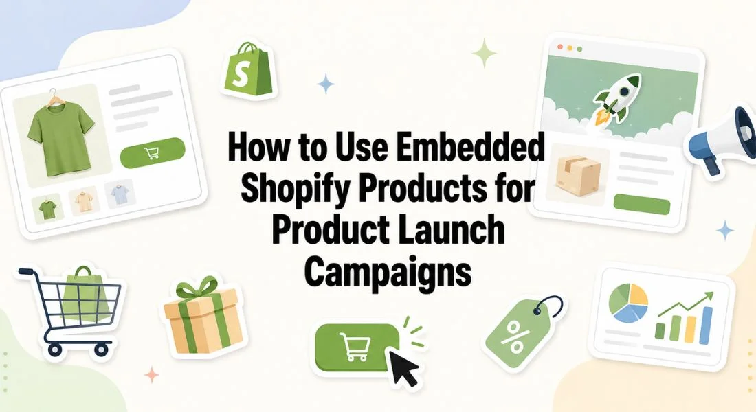 Using Embedded Shopify Products for Product Launch Campaigns (No Redirect Needed)