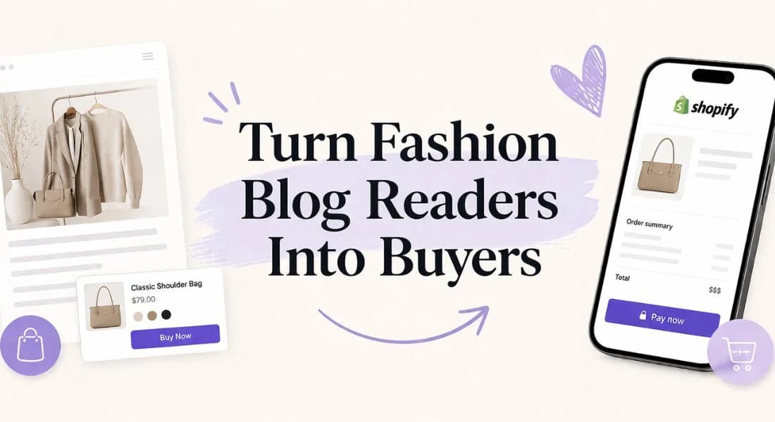 Selling Products on Your Fashion Blog Instantly Without Losing Your Readers