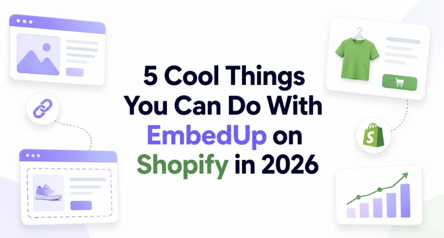 EmbedUp Shopify app - feature image