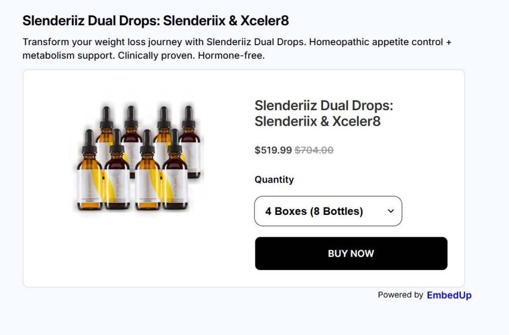 Slenderiiz Dual Drops - with embedup 3